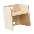 thumbnail image 1 of simhoa Montessori Weaning Chair Bookshelf Rack Kids Bedroom Step Stool with Handles, 1 of 8