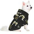 thumbnail image 2 of Haiem Happy New Year for Winter Dog Hoodie Sweatshirts with Pockets Warm Dog Clothes for Small Dogs Chihuahua-Small, 2 of 7