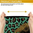 thumbnail image 7 of Yuyamidu Sunflower RV Electric Tongue Jack Cover with Tight Belt Leopard Print Camper Travel Trailer Jack Cover RV Accessories Outdoor Protective Electric Jack Dust Covers, 7 of 7