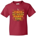 thumbnail image 3 of Inktastic Cinco de Mayo Party Youth T-Shirt, 3 of 5
