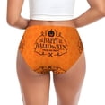thumbnail image 3 of Womens Underwear Happy Halloween Pumpkin Cuteness No Show Seamless Underwear for Women, Soft Stretch Women's Panties, Hipster Ladies Panties Bikini Underwear Briefs, 3 of 6
