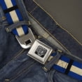 thumbnail image 2 of Buckle-Down Belt, Seatbelt Buckle Belt, El Salvador Flag Black, Youth 22 to 32 Inches, 2 of 9