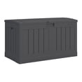 thumbnail image 1 of Suncast 50 gal. Medium Deck Box – Outdoor Resin Storage with Lock, Patio/Deck, 1 of 11