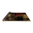 thumbnail image 2 of Ahgly Company Indoor Rectangle Patchwork Brown Transitional Area Rugs, 2' x 5', 2 of 4