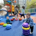 thumbnail image 2 of Stepping Stones For Promoting Balance Coordination Skills Balance Stepping Stones Kids Floor Stepping Stones Balance Stones Stepping Stone Kit Sensory Stepping Stones Blue Blue, 2 of 5