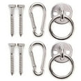 thumbnail image 4 of Coofit Indoor Pod Swing Hanging Cotton Easy to Install Pod Swing Chair Hammock Chair, 4 of 6