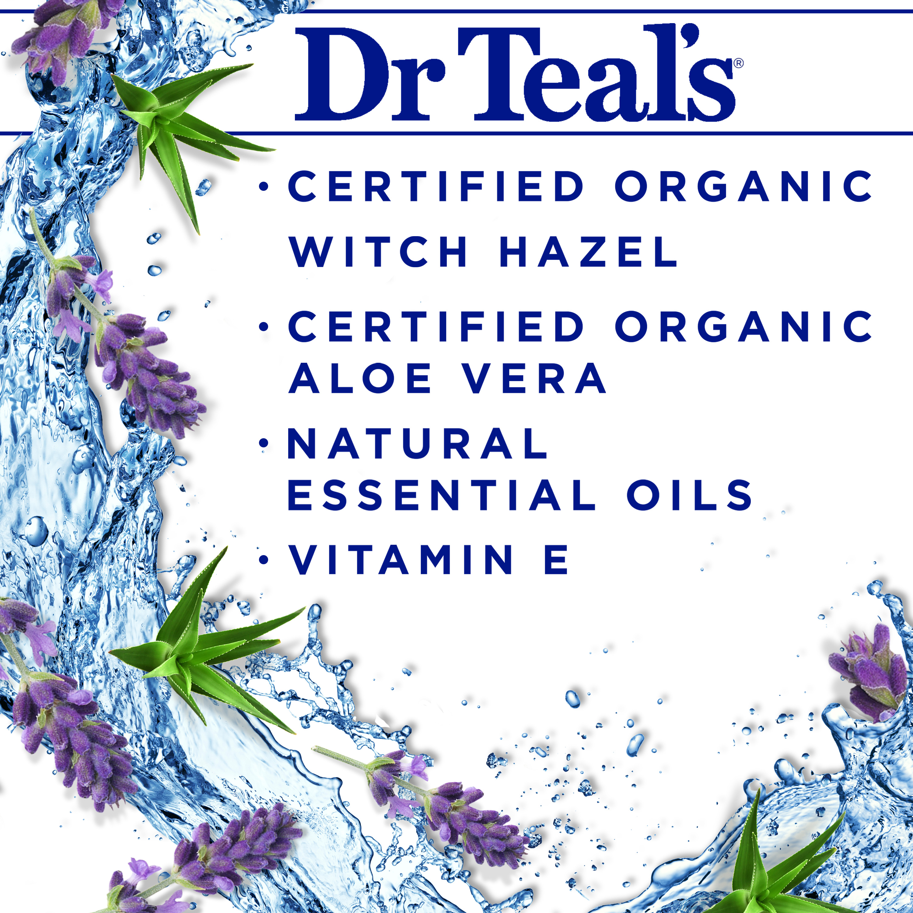 dr teal's rose witch hazel facial toner