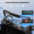 thumbnail image 5 of Farmdex 24V Ride on Car Truck, 2 Seater Electric UTV w/Remote Control, 21.5" Spacious Seat Ride on Toy for Kids Aged 3-10, Music, Storage, LED Light, Blue, 5 of 11