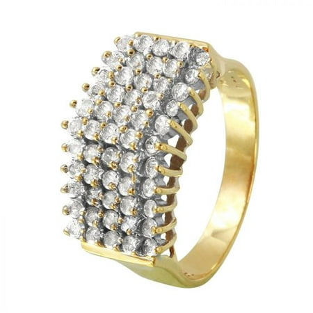 Ladies 1 Carat Diamond 10k Two tone Gold Ring