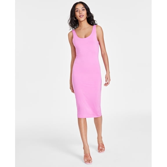 Bar III Petite Scoop-Neck Sleeveless J Wild Pink PXS