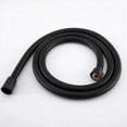 thumbnail image 1 of Manguera de ducha de acero inoxidable negra Accesorios para cabezal de ducha de mano Mangueras Accesorios de baño Manguera de goma Manguera flexible de plomería -2 m, 1 of 4