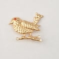 thumbnail image 2 of Joyería de Broche Cristal Animal del Vintage Pájaro Hombres Mujeres Fernando broche, 2 of 7