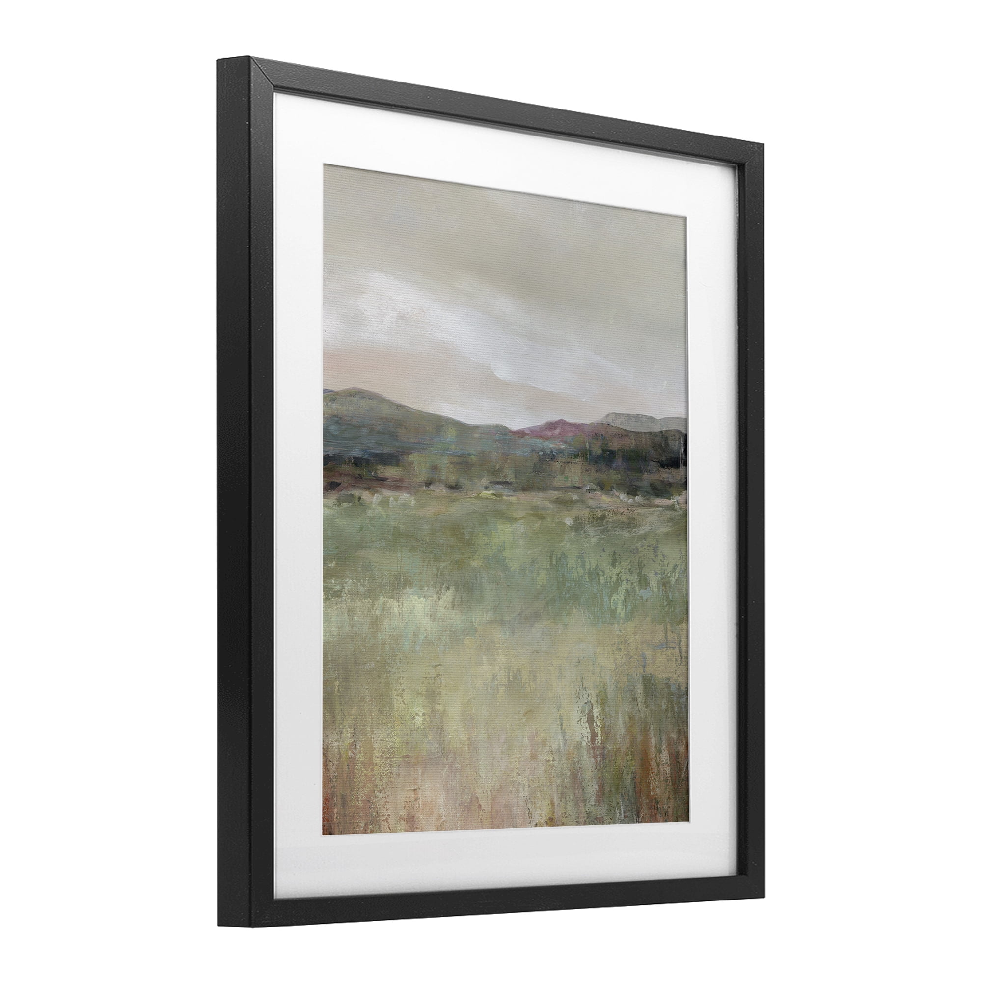 Stupell Industries Abstract Glimpse of Spring Black Framed Print Under Glass, design by Carol Robinson