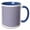 Blue/White, variant on 3drose, Purple and White Chevron, 15oz Mug