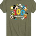 thumbnail image 3 of Disney - Mickey And Friends 100 Days School - Toddler And Youth Short Sleeve Graphic T-Shirt, 3 of 5