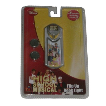 High School Musical Lamp - Disney High School Musical Flip Up Book Light LED Battery Operated Lamp