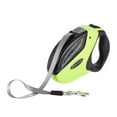 thumbnail image 1 of Retractable Dog Walking Leash with Break&Lock Button 16ft Nylon Ribbon for Small/Medium/Large Dogs up to 110lbs, 1 of 8