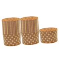thumbnail image 2 of deevoka 100 Pieces Bread Baking Cup Paper Baking Pans for Engagement Party Christmas 13.5cmx9.5cm, 2 of 9