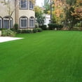 thumbnail image 2 of CHEERFUN Realistic Synthetic Artificial Grass Mat 65x3ft with 3/8' Grass Blades Height, Faux Grass Rug for Indoor Outdoor Garden Lawn Landscape Turf, Pets, Pools, Schools, with Drainage, 2 of 11