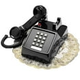thumbnail image 7 of Corded Landline Telephone with Adjustable Volume & Ringtone, Clear Sound Vintage Phone, Old Fashioned Desk Senior Telephone Decor for Home Office Hotel, 7 of 7