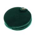 thumbnail image 2 of 1 Pieza Lindo Bolsillo Plegable De dos cara Maquillaje Espejo Cosmético Verde oscuro, 2 of 7