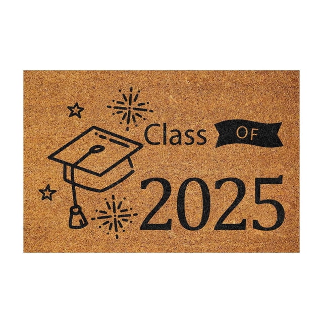 Graduation Season Theme Doormat for Decoration Doormat Bathroom Welcome Mat Doormat Floor Mat Party Decoration Graduation Season Unique Style Carpet Floor Mat