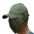thumbnail image 2 of CSChome Protective Gaming Gear Airsoft Face Guard Lightweight Breathable Ear Protection Face Camping Cosplay Prop, 2 of 7