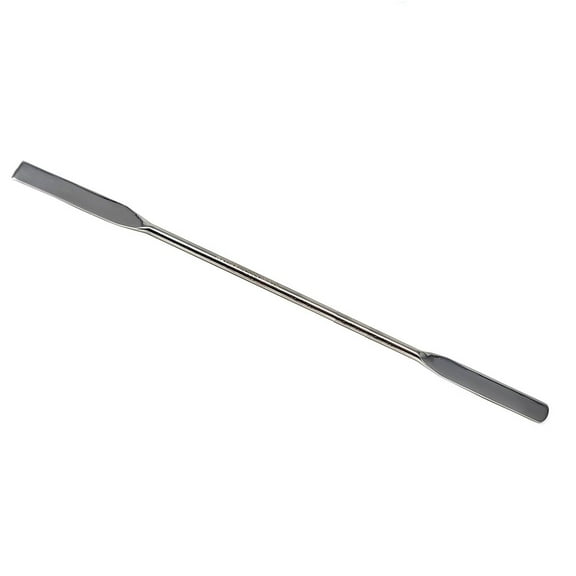 9-Inch A2Z Stainless Steel Double-Ended Lab Spatula – Flat Ends for Sampling, Mixing, and Transferring Creams, Gels, and Powders – Ideal for Cosmetic Labs and General Laboratory Use