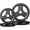 160LB Set (35LB*2+45LB*2), variant on 2-Inch Olympic Rubber Weight Plates, Cast Iron Strength Training Plates Set, Barbell Weight Lifting Plates for Home Gym, (2.5/5/10/25/35/45 LB)