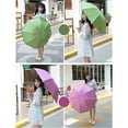 thumbnail image 5 of Apooke Flowering in Water Umbrella for Women Thickened Black Coated Sun/Rain Umbrella, 5 of 21
