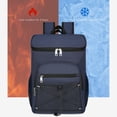 thumbnail image 2 of Estbridge Camping Essential Cooler Backpack Insulation Leak-proof Waterproof Backpack Large Capacity Lightweight Travel Camping Beach Backpack Cooler Ice Chest Black, 2 of 6