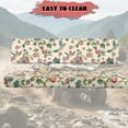thumbnail image 3 of FKELYI UTV Seat Covers Full Protection Anti-Dust Bench Seat Cover with Elastic Band Vintage Flower Hummingbird Print Backrest Cover Waterproof Decor UTV Accessories, 3 of 7