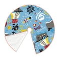 thumbnail image 2 of KLL Pirate Marine Animals Christmas Tree Skirt 36" ,Party Decorations Farmhouse for Christmas Decorations Holiday Party, 2 of 6