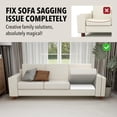 thumbnail image 6 of Tromlycs Sofa Couch Cushion Support for Sagging Seat Trapezoidal Furniture Seat Under Cushion Sag Repair Set of 2, 6 of 7