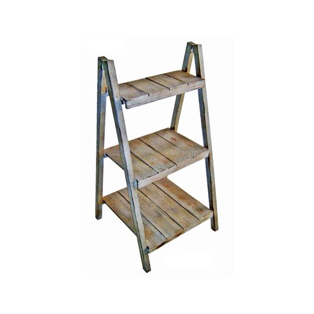 3Tier Folding Step Shelf Unit