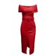 thumbnail image 4 of Vestido largo de fiesta sin tirantes sin espalda de color sólido de vendaje de verano para mujer Fridja  bnh194, 4 of 5