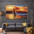 thumbnail image 3 of wall26 Floating Framed Canvas Wall Art for Living Room, Bedroom Scenery Canvas Prints for Home Decoration Ready to Hang - 24x36 inches, 3 of 4