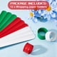 thumbnail image 3 of Vacaciones Rojo y Verde Flip Wraps Tiras de Metal Cubiertas de Silicona Flip Poster Holder Portarrollos de Papel, 3 of 5