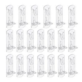 Prime-Line Shelf Support Pegs - 1/4 Inch Diameter, Nickel Plated, 20 Lb Load Capacity (Pack Of Multiple)