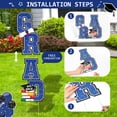 thumbnail image 5 of Suknil 8Pcs Graduation Yard Sign, Graduation Decorations 2026, Graduation Decorations Class of 2026 Graduation Party Supplies(Blue Black), 5 of 7