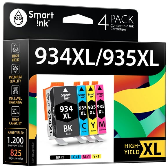 Cartuchos de tinta Smart Ink compatibles para HP 934XL 935XL