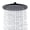 Oil-Rubbed Bronze, variant on BRIGHT SHOWERS Rain Shower Head, 9 Inch High Pressure Waterfall Showerhead with Adjustable Angle and Anti-clogging Silicone Nozzles, Luxury Bathroom Overhead Rainfall Shower Head, Chrome