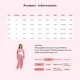 thumbnail image 7 of Haitryli Big Girls Long Sleeve Cropped Hoodie Sleeveless Tank Tops with Sweatpants Set 3 Piece Workout Clothes Set Purple 4-5, 7 of 7