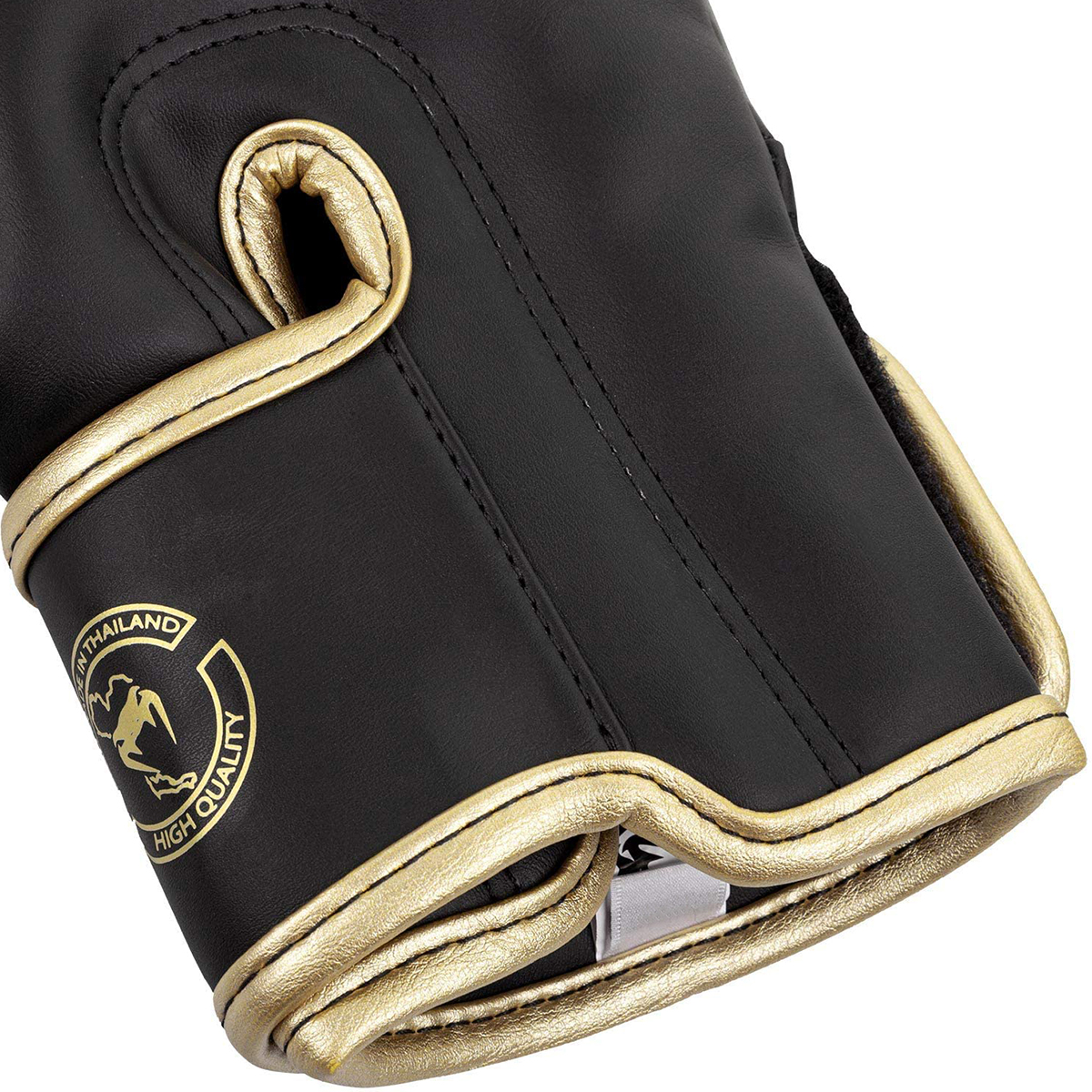 Venum Elite Hook and Loop Training Boxing Gloves - 10 oz. - Dark Camo/Gold