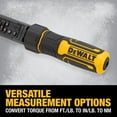 thumbnail image 3 of Llave dinamométrica DEWALT DWMT17060 1/2 pulgada con tracción 68-339Nm, 3 of 8