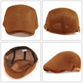 thumbnail image 5 of Minzimin Men's Mesh Cap Breathable Summer Newsboy Hat Adjustable Beret Cabbie Driving  Hats, 5 of 7
