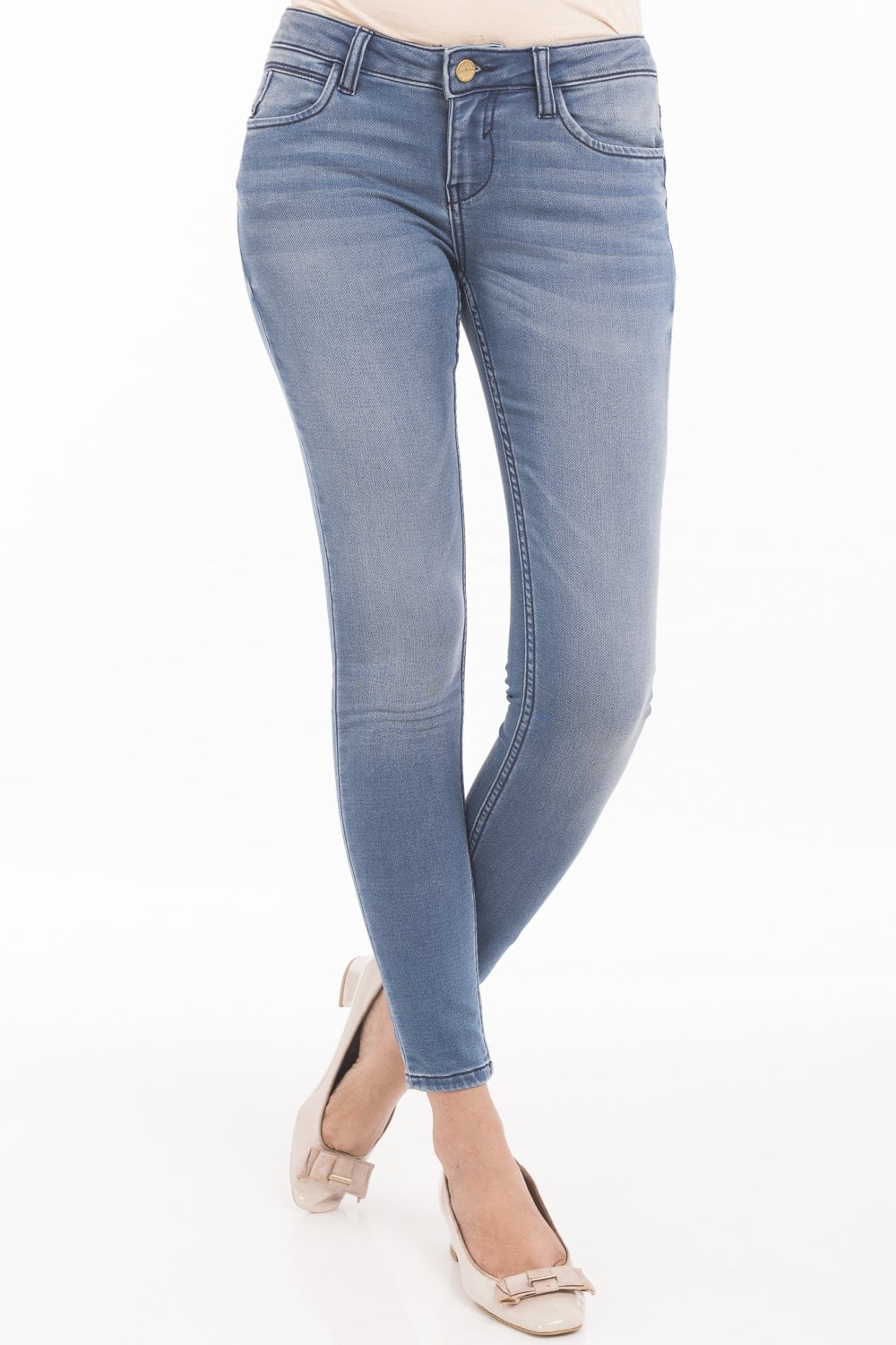WAPLEATED DENIM PANT