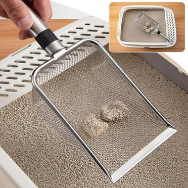 BETTERLIFE Cat Litter Scooper Metal-Scoop Sifter Deep Shovel Cleaner Pet Toilet-Scooper- E8A0