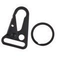 thumbnail image 1 of Al Aire Libre Clip de Bolsa Olecranon Hook Equipo de Supervivencia para Acampar - Negro SM SunniMix Gancho de olecranon al aire libre Molle, 1 of 8
