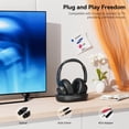 thumbnail image 4 of Auriculares inalámbricos LEVN para ver televisión con base transmisora, 4 of 7